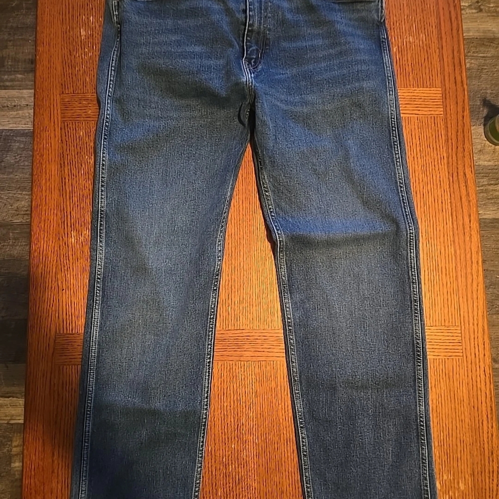Levi's Men's Straight Blue Jeans - Picture 2 of 4
